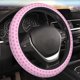 thumbnail image 5 of Fotbe Pink bows Funda para Volante Universal de 15 pulgadas, Accesorios para Auto para Hombre y Mujer, Protector de Volante Cómodo para SUV y Sedán, 5 of 6