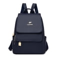 thumbnail image 1 of Mochila de cuero suave para mujer, mochila de moda, bolso de viaje para madres de mediana edad, de cuero suave, de gran capacidad, 1 of 5
