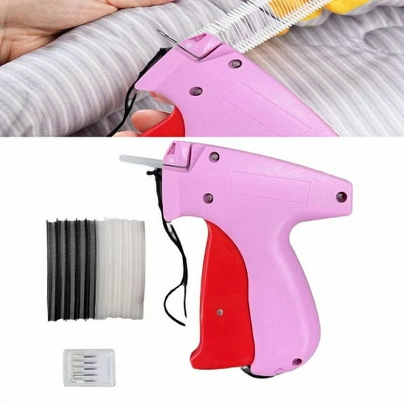 Micro Tagger Tagging Gun For Clothes Quick Stitch Sewing Fixer With1000Pc Needle