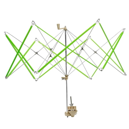 SIEYIO Hand Operated Ball Winder Holder Knitting Tool for Swift Winding Lines, Laces