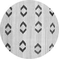 thumbnail image 1 of Ahgly Company Indoor Round Southwestern Gray Country Area Rugs, 5' Round, 1 of 1