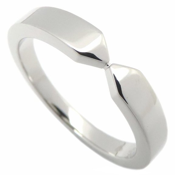 Pre-Owned Chaumet Josphine Triomphe de Wedding Ring, Size 53, Platinum 950, Women's, Item...