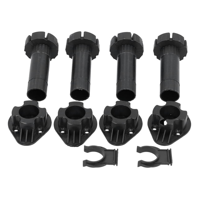 Patas de gabinete ajustables, juego de 4 patas de gabinete ajustables Pata de gabinete Pie de soporte de gabinete Funcionalidad de alta precisión