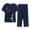 Navy, variant on Linen Sets Womens Travel Outfit for Airplane 2 Piece Outfits Long Sleeve Button Down Blouse and Pants Travel Outfits for Women 2 Piece Sets Leisure Wear Sets for Women Red 3XL