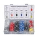 thumbnail image 1 of Juego de 1200 terminales prensados en frío para tubos de cobre, kit de crimpado de cables multifunción., 1 of 14