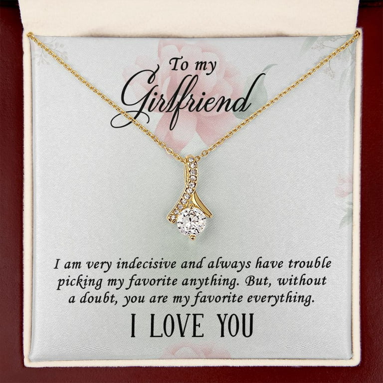 To My Partner Never Lose Hope Strength Alluring Ribbon Necklace Message  Card 