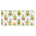 thumbnail image 2 of Disketp Avocado Playing Music Gaming Mouse Mat Long Extended Mouse Pad Desk Mat Non-Slip Rubber Mice Pads Stitched Edges(315.5 x 16 x 0.12 Inches), 2 of 8