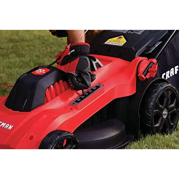 Craftsman electric 2024 mulching lawn mower