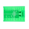 thumbnail image 1 of Strong Magnetic Base Target Plate with Both Inch and Cm Units Back Stand Very Bright Color Enhance Visibility for Floor Red Green Portable Cross Line Double Scale, 1 of 7