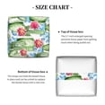 thumbnail image 3 of Rocae Flowers and Cactus for High-grade Leather Tissue Box, Exquisite Fashionable Design, Office Tissue Box, Waterproof Family Tissue Box, 3 of 8