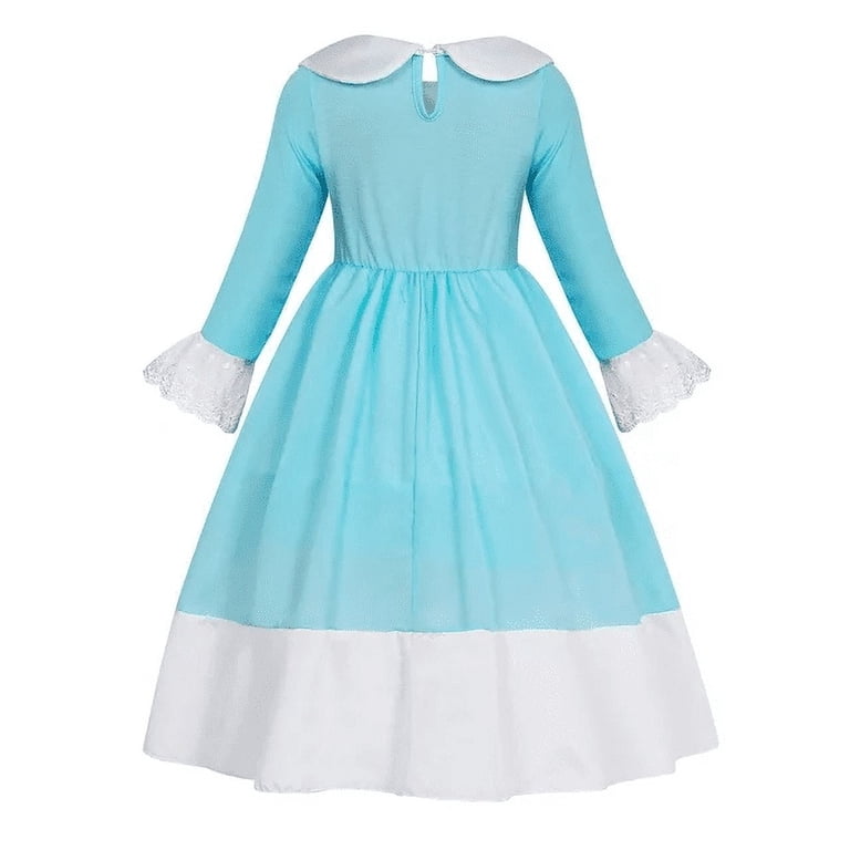 princess peach blue dress Showtime Cosplay Costume Ice Princess Peach it will bring your children into the video game World. i want a figure of