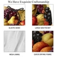 thumbnail image 4 of luoweisi Men's Beach Shorts Quick Dry Swim Trunks with Mesh Lining Fruit L, 4 of 5