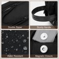 thumbnail image 3 of Neceser Wedama para hombre, grande, colgante, impermeable, negro, 3 of 9