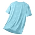 thumbnail image 5 of NIEWTR Mens Big and Tall T Shirts Short Sleeve Quick Dry Active Athletic T Shirt Running Gym Workout Tee Tops（Light Blue,7XL), 5 of 9