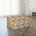 thumbnail image 2 of Floral Foldable Mattress, Colorful Roses Arrangement, 74.8" x 39.4", Multicolor, by Ambesonne, 2 of 4
