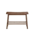 thumbnail image 3 of Boraam Sonoma Backless Wood Dining Bench - Barnwood Wire-Brush Finish, 3 of 11