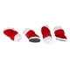 thumbnail image 5 of Botas de invierno cálidas para perros, botas navideñas para exteriores, antideslizantes, con protector de patas y correa de velcro (rojo n.° 1), 5 of 14