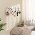 thumbnail image 2 of Ganchos adhesivos para pared, resistentes, 6 kg, 4 unidades, color blanco, 2 of 9