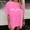Hot Pink, variant on TIANZEN Women's Basic T Shirt Soft Comfortable Casual Short Sleeve Tee Breathable Everyday Top Lightweight Fit Stylish Spandex Long Sleeve Summer Sports Women Womens Long Sleeve Spandex T Shirt