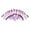 Purple, variant on 50 Pieces Ear Gauge Stretching Kit 14G-00G Acrylic Tapers and Plugs Silicone Tunnels Ear Gauges Expander Set Body Piercing Jewelry for Women