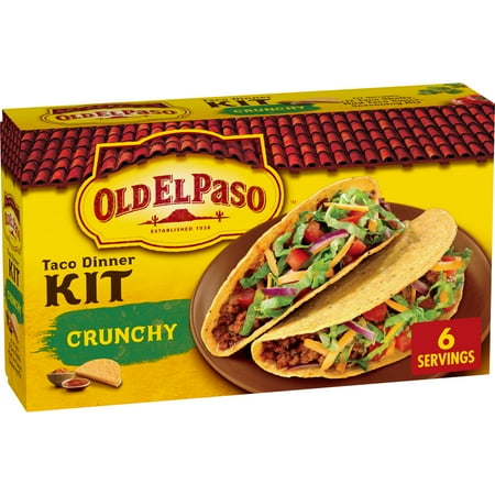 UPC 046000287355 product image for Old El Paso Taco Dinner Kit  Crunchy  Easy Meal Prep  8.8 oz. | upcitemdb.com