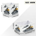 thumbnail image 2 of Foldable Fabric Storage Bin Home Cubes Clothing Organizer Bins Large Collapsible Box Basket for Home Organizer Spooky Halloween, 2 of 7