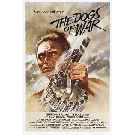 The Dogs Of War Movie Poster Christopher Walken Mercenary Soldiers