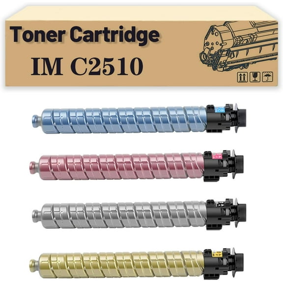 Compatible Toner Cartridges Replacement IM C2510 for Ricoh IM C2510 IM C2010 Printers, High Yield 16,000 Pages