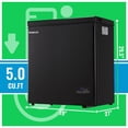 thumbnail image 6 of DEMULLER Chest Freezer Deep Freezer Mini Freezers with 2 Baskets Top Open Door New Black, 6 of 8