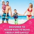 thumbnail image 2 of Gogokids Kids Swim Vest Flotation Life Jacket Bouyancy Swimwear with Adjustable Harness,30-50 lbs Pink, 2 of 8