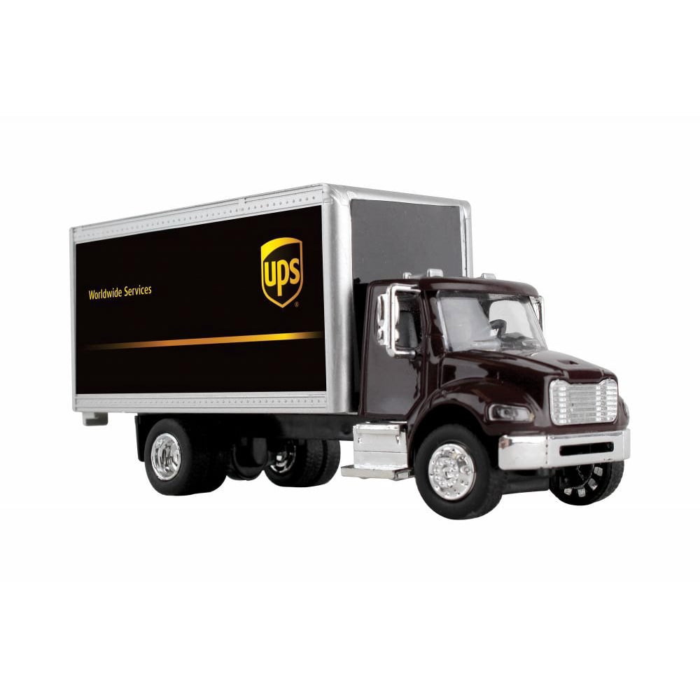 UPS Box Truck, Brown - Daron GWUPS001 - 1/50 scale Diecast Model Toy Car - Walmart.com - Walmart.com