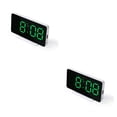 thumbnail image 3 of Cateissary Alarma digital LED Reloj de repetición electrónico Modo de atenuación Pantalla de temperatura ajustable Adornos Relojes Sala de Type2 NO2, 3 of 6