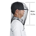 thumbnail image 4 of Protective Mosquito Cover Bee Bug Insect Fly Cap W/ Head Net Mesh (1pcs, Black), 4 of 5