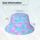 thumbnail image 3 of Fotbe Purple Dragon Scales Sombrero Tipo Pescador con Estampado – Sombrero de Sol de Algodón de Moda para Playa, Golf, Pesca, 3 of 6