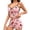 Pink, variant on Gkeoshab Pajamas for Women Set Women Summer Contrast Color Heart Print Spaghetti Strap 2 Piece Loungewear Pajama Set Slim Fit Cropped Cami Top Soft Cool Breathable Sleepwear Suit Pink