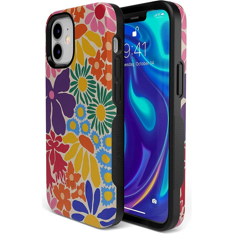 Casely iPhone 11 Phone Case | Flower Patch | Multi-Color