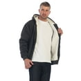thumbnail image 4 of Gioberti Men's Soft Heavyweight Sherpa Lined Fleece Hoodie Jacket, 4 of 5