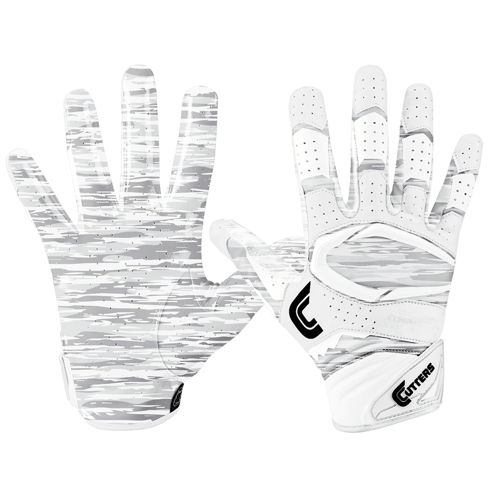Cutters Adult Rev Pro 2.0 Phantom Camo Receiver Gloves 2017 Dark Green M