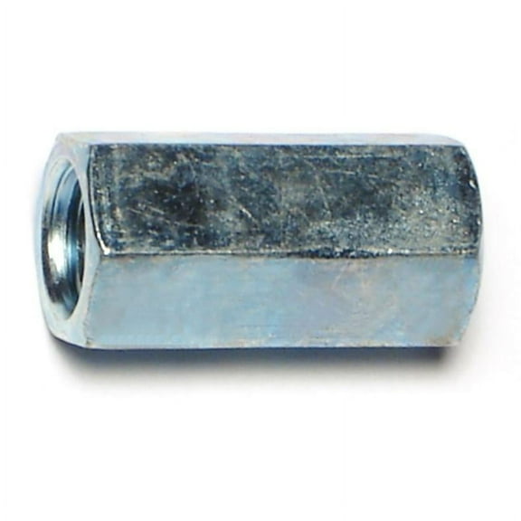 5/16"-24 x 7/8" Zinc Plated Steel Fine Thread Rod Coupling Nuts CPLNT-097