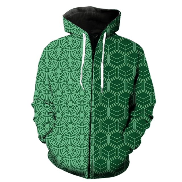 Sudadera con capucha y cremallera para hombre, diseño abstracto, manga larga, estampado 3D, chaquetas con capucha, divertidas, estilo hip hop, unisex.