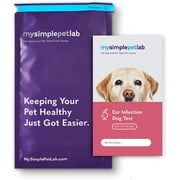 MySimplePetLab Fast and Accurate Detection Dog Ear Care Infection Test Kit