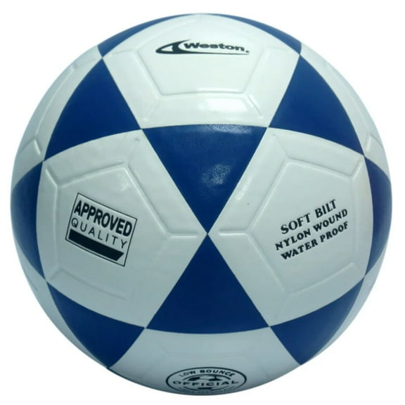 Weston WSS317 Series Indoor Mini Soccer Ball, Futbolito size 3 (55 cm) Low Bounce Blue