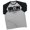 T-Shirt Heather Grey, variant on GYMISH RAGLAN IRON DISCIPLINE Workout Gym T-Shirt for Men – Funny Gym Shirt, Motivational Fitness Tee, Heather Grey, Small