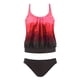 thumbnail image 4 of Trajes de baño tankini Amzcrzy para mujer, traje de baño de dos piezas con control de abdomen, talla grande, 4 of 4