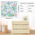 thumbnail image 6 of Yayeee 6 Pack Kitchen Dish Cloths Set for Washing Soft Drying Absorbent Microfiber Towels, Blue Floral, 6 of 9
