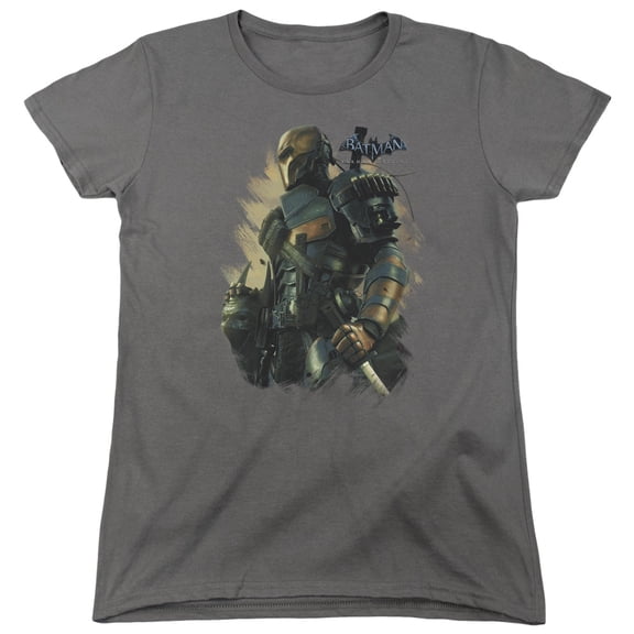 Batman Arkham Origins - Deathstroke - Women's Short Sleeve Shirt - Large