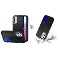 thumbnail image 2 of BD Tough Rugged Cover Designed for Samsung Galaxy A53 5G Case - (Black/Blue) Impact Resistant Hybrid Protector Stand Case with Noise-Cancelling Wireless Earbuds with Charging Case, 2 of 4