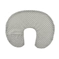 thumbnail image 3 of Funda de almohada para lactancia de bebé, ultra suave, en forma de U, cómoda y lavable, color gris, 3 of 5