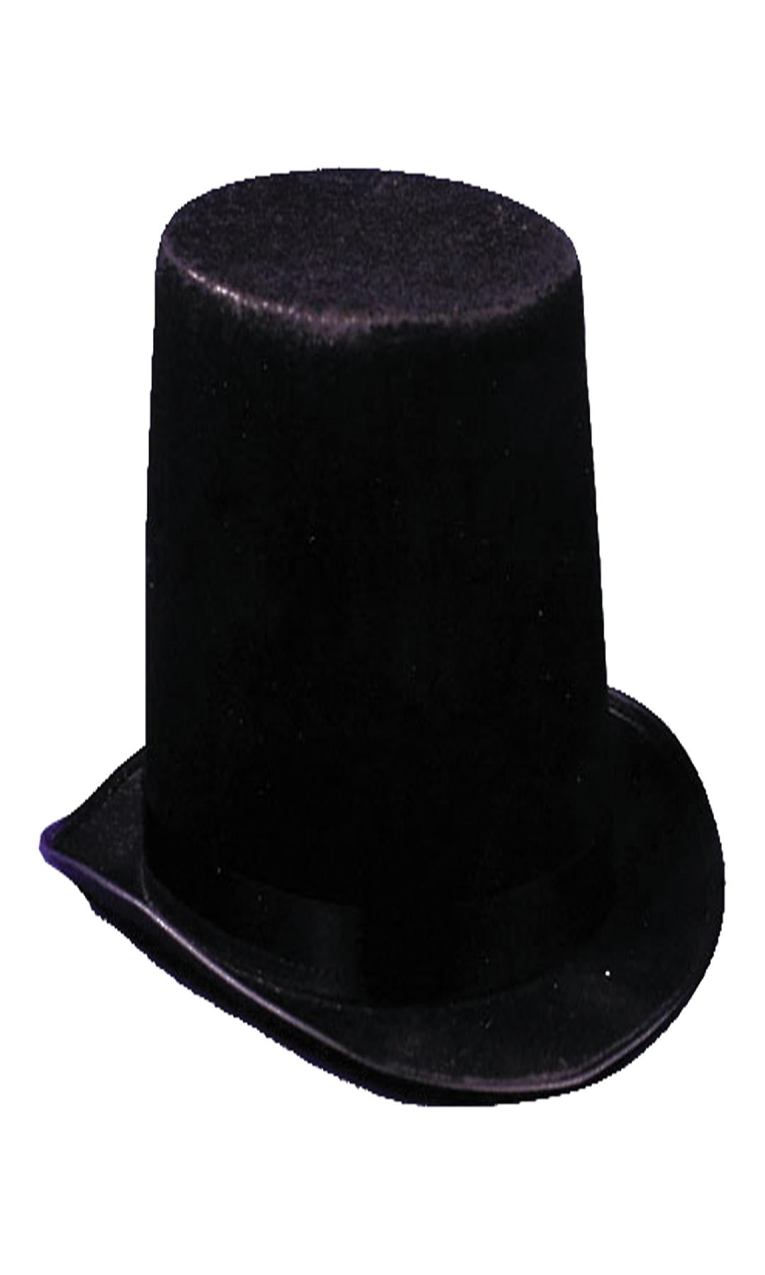 Morris Costumes Stovepipe Hat Economy Black
