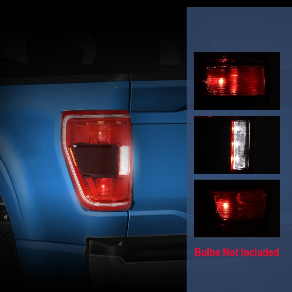 Tail Light Brake Lamps W/Blind Spot Left Driver Fit For Ford F150 F-150 XLT 2021-2023